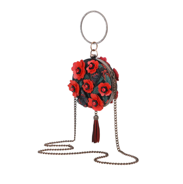 PREORDER Vendula Butterfly Garden Jayla Evening Bag