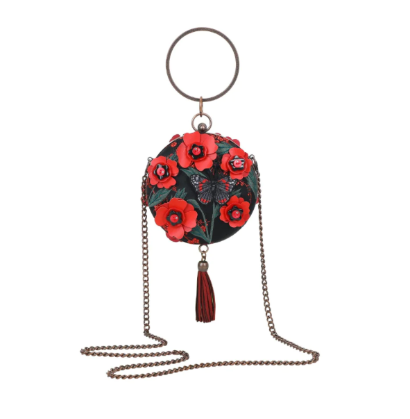 PREORDER Vendula Butterfly Garden Jayla Evening Bag