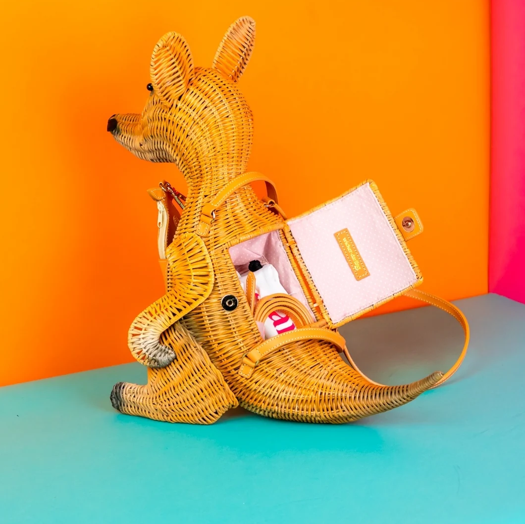 Wicker Darling Kylan Kangaroo the Bag