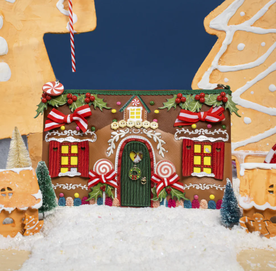 PREORDER Vendula Gingerbread House Kate Pouch Bag