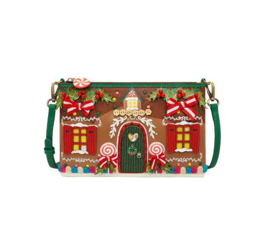 PREORDER Vendula Gingerbread House Kate Pouch Bag