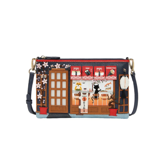 PREORDER Vendula Sushi Blue Edition Kate Pouch Bag
