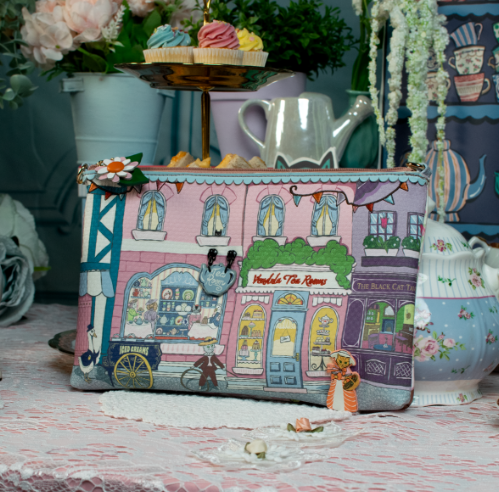 Vendula Heritage Victorian Tea Rooms Pouch Bag