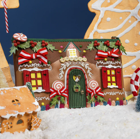PREORDER Vendula Gingerbread House Kate Pouch Bag