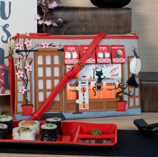 PREORDER Vendula Sushi Grey Edition Kate Pouch Bag