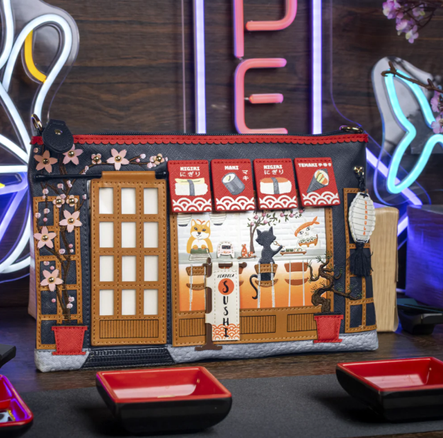 PREORDER Vendula Sushi Blue Edition Kate Pouch Bag