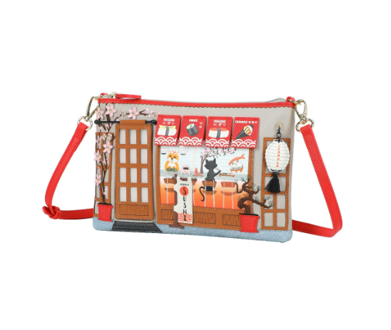 PREORDER Vendula Sushi Grey Edition Kate Pouch Bag