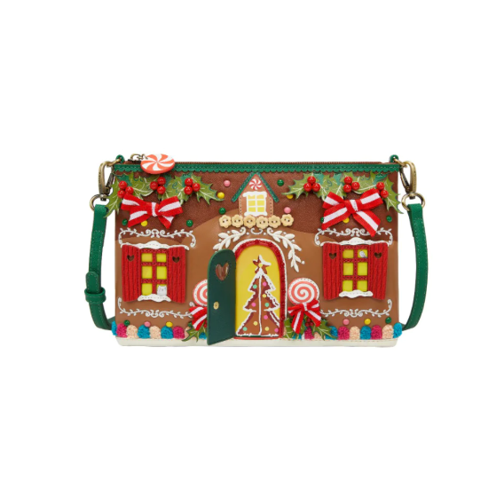 PREORDER Vendula Gingerbread House Kate Pouch Bag