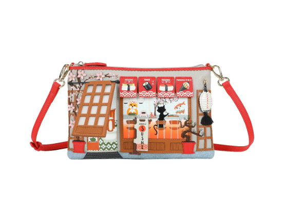 PREORDER Vendula Sushi Grey Edition Kate Pouch Bag