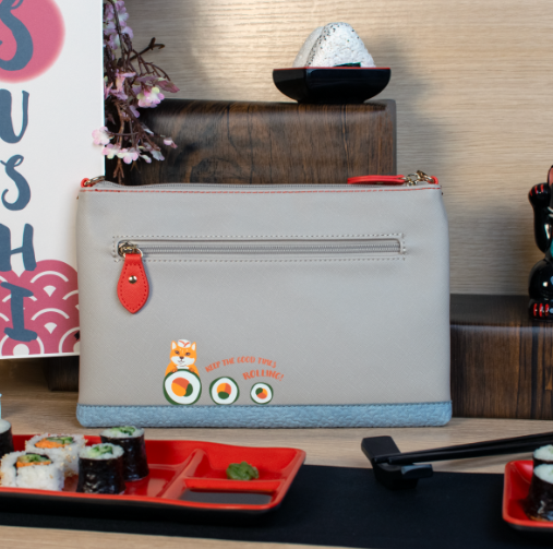 PREORDER Vendula Sushi Grey Edition Kate Pouch Bag