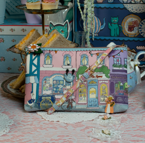 Vendula Heritage Victorian Tea Rooms Pouch Bag