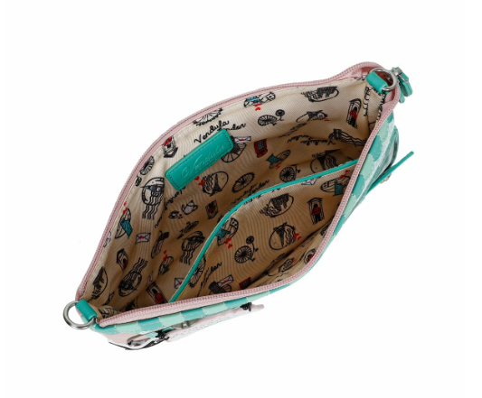 Vendula Bubble Cats Laundromat Kate Pouch Bag