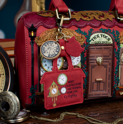 Vendula Tick Tock Clock Shop Key Charm