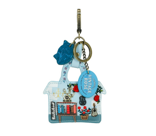 Vendula Vintage Rose Key Charm