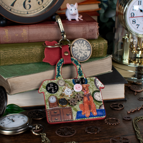 Vendula Tick Tock Clock Shop Key Charm