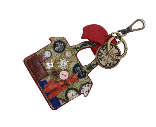 Vendula Tick Tock Clock Shop Key Charm