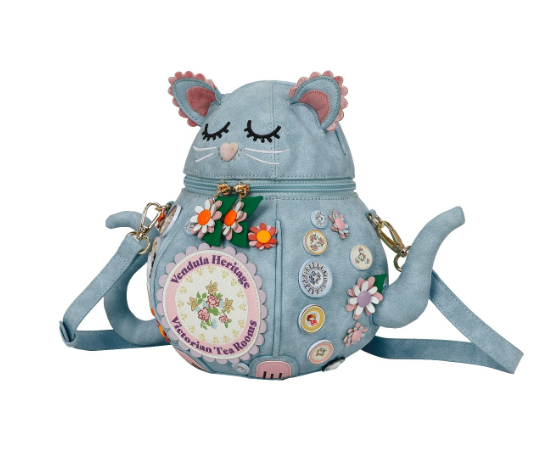 Vendula Heritage Victorian Tea Rooms Kitty Teapot Bag