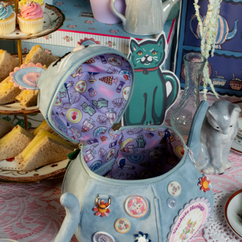 Vendula Heritage Victorian Tea Rooms Kitty Teapot Bag