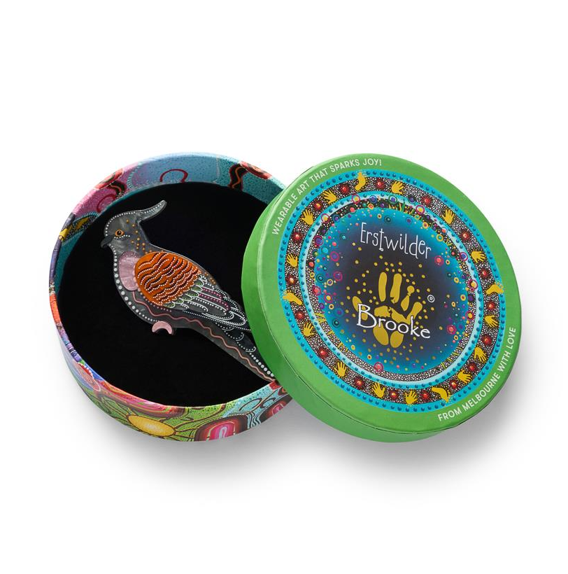 Erstwilder Brooke Sutton Kulupatji Brooch