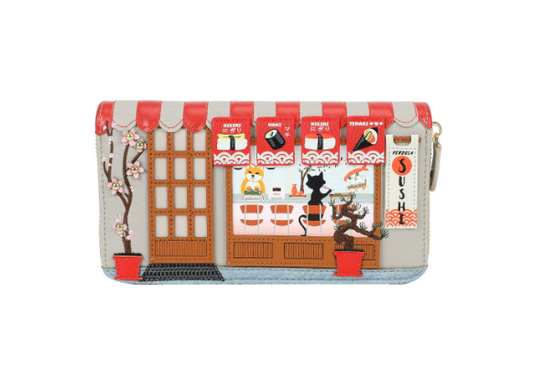 PREORDER Vendula Sushi Grey Edition Large Ziparound Wallet