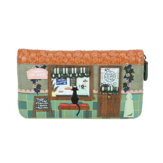 PREORDERVendula Pie Shop Large Ziparound Wallet