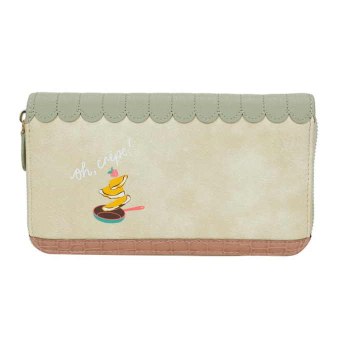 Vendula La Petite Creperie Large Zip Around Wallet