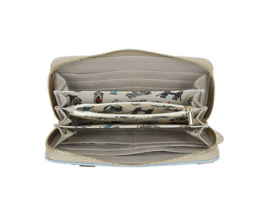 PREORDER Vendula Sushi Grey Edition Large Ziparound Wallet