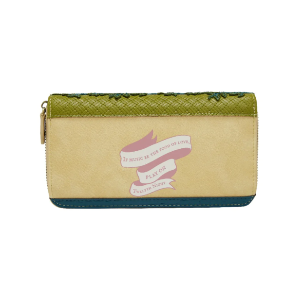 Vendula Shakespeare Theatre Twelfth Night Large Zip Wallet