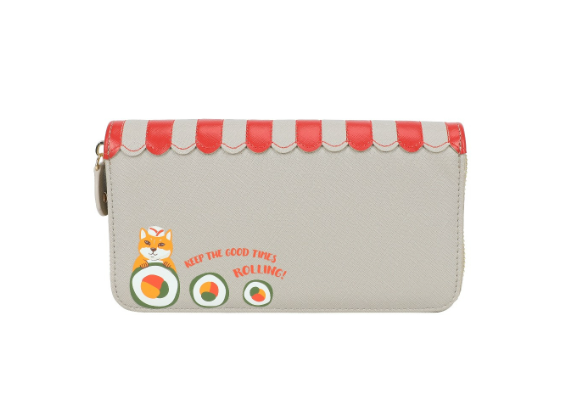 PREORDER Vendula Sushi Grey Edition Large Ziparound Wallet