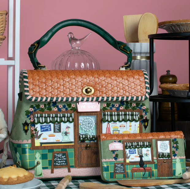 PREORDERVendula Pie Shop Large Ziparound Wallet