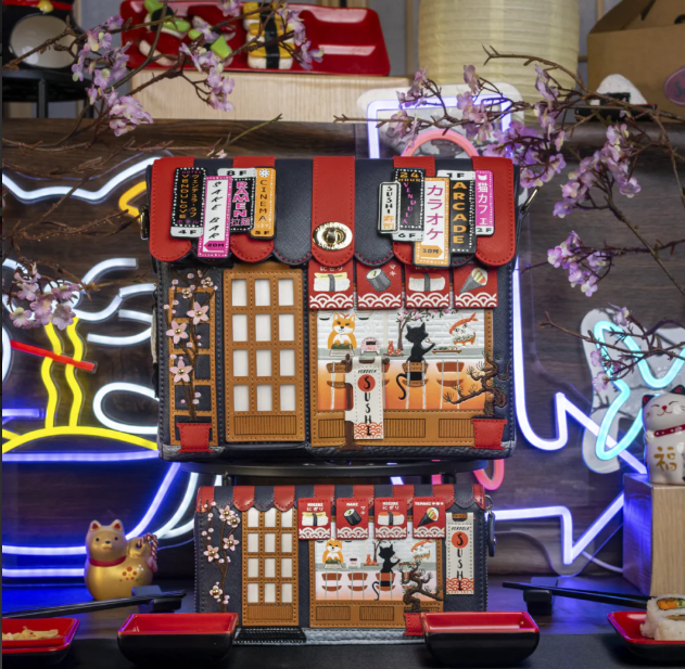 PREORDER Vendula Sushi Blue Edition Large Ziparound Wallet