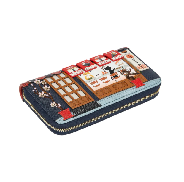 PREORDER Vendula Sushi Blue Edition Large Ziparound Wallet