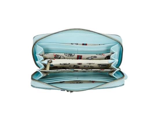 Vendula Vintage Rose Large Ziparound Wallet