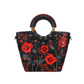 PREORDER Vendula Butterfly Garden Woven Mini Lea Bag