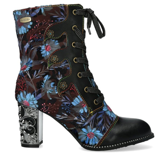 Laura Vita Ledao Noir Floral