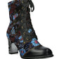 Laura Vita Ledao Noir Floral