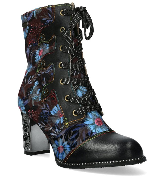 Laura Vita Ledao Noir Floral