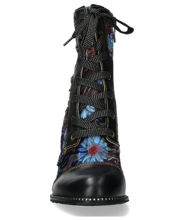 Laura Vita Ledao Noir Floral