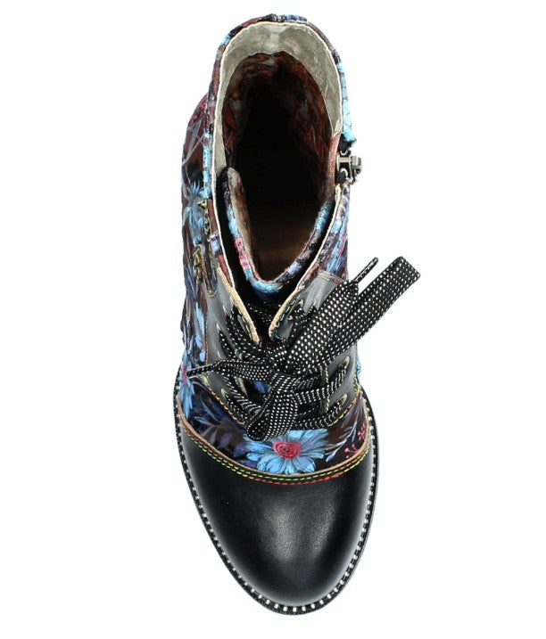 Laura Vita Ledao Noir Floral