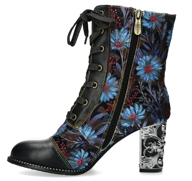 Laura Vita Ledao Noir Floral