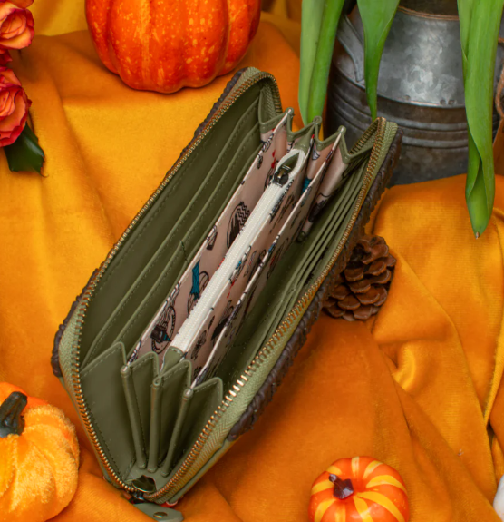 Vendula Flower Shop Amber Edition Large Ziparound Wallet