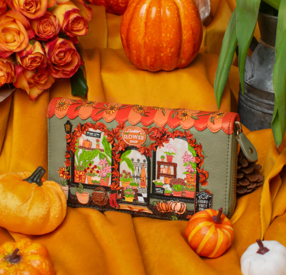 Vendula Flower Shop Amber Edition Large Ziparound Wallet