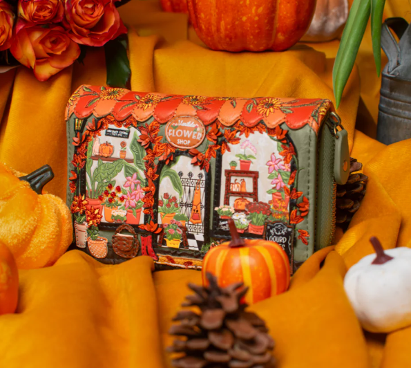 Vendula Flower Shop Amber Edition Large Ziparound Wallet