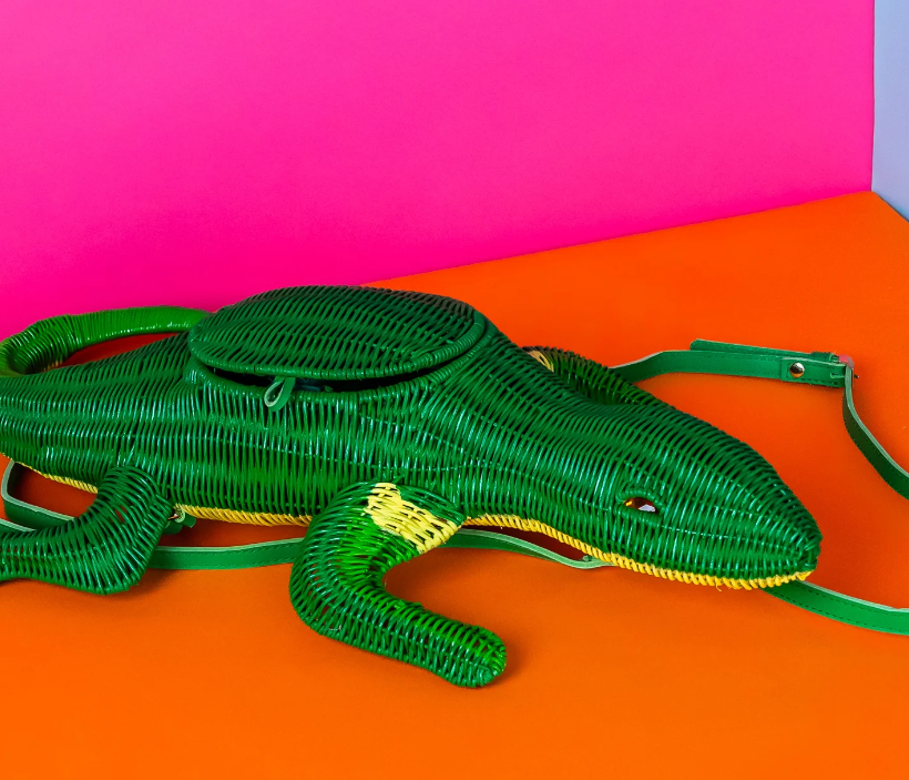 Wicker Darling Bayawak Lizard Backpack – Shoe Fun