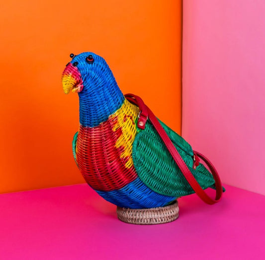 Wicker Darling Lori the Rainbow Lorikeet