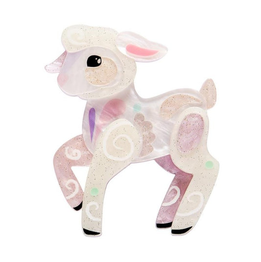 Erstwilder Pete Cromer Easter Lottie the Lamb Brooch