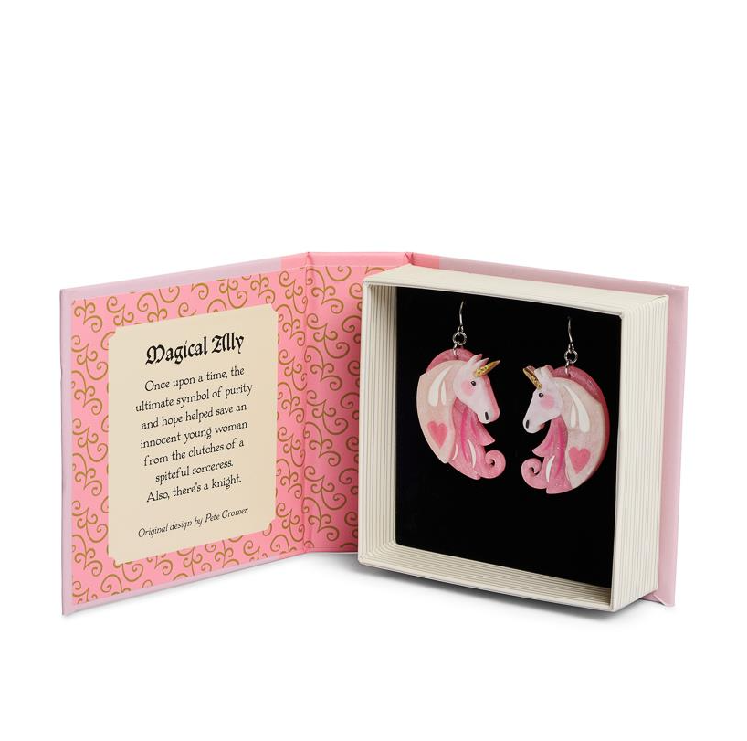 Erstwilder Pete Cromer Fairy Tales Magical Ally Drop Earrings