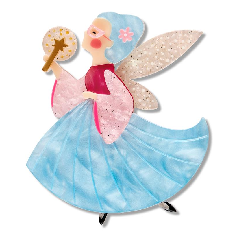 Erstwilder Pete Cromer Fairy Tales Magical Makeover Brooch