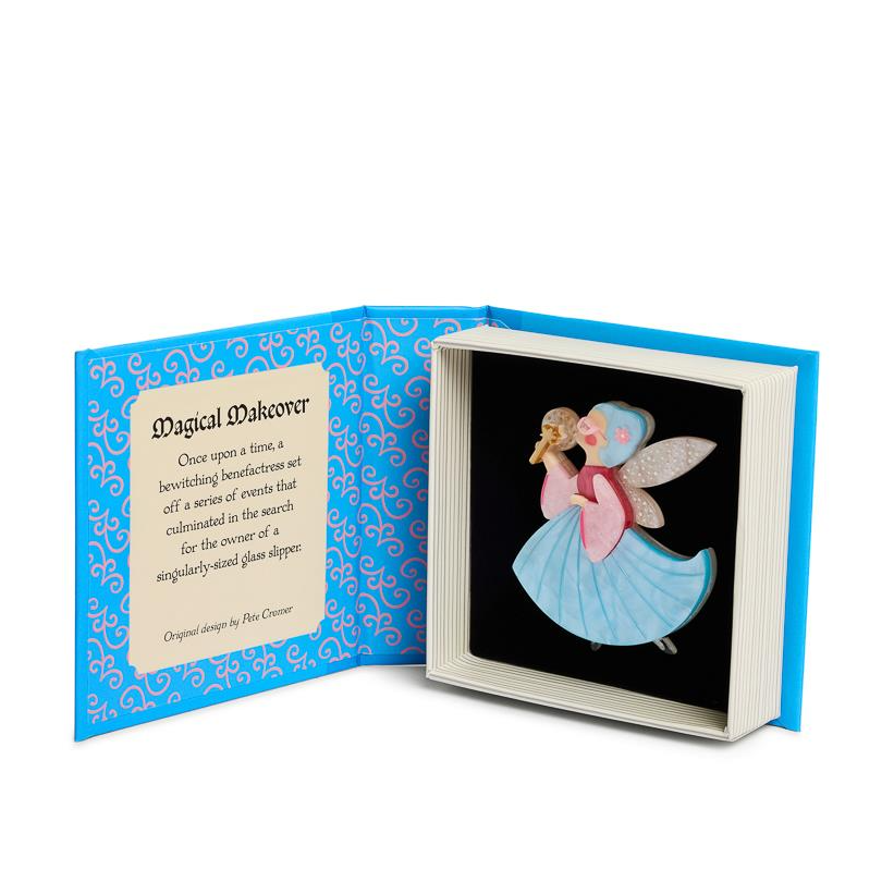 Erstwilder Pete Cromer Fairy Tales Magical Makeover Brooch