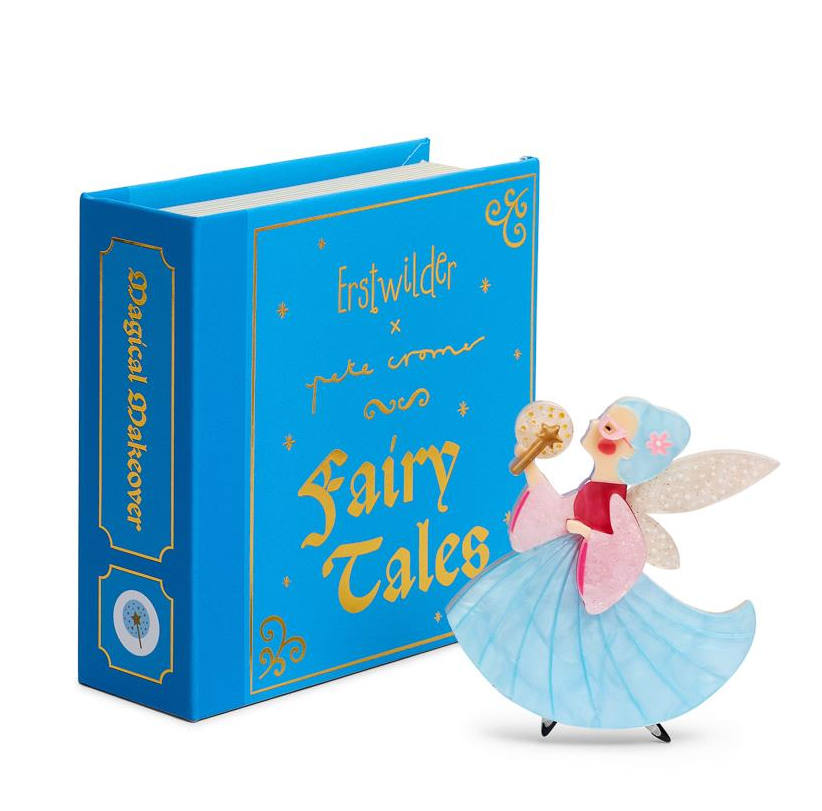 Erstwilder Pete Cromer Fairy Tales Magical Makeover Brooch